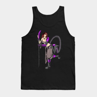 BLIND MECHA GIRL Tank Top